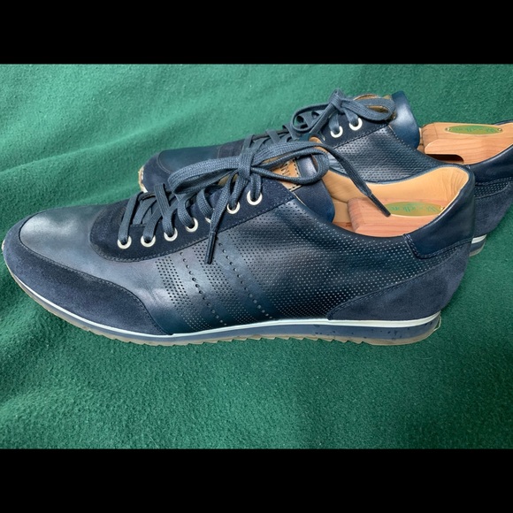 magnanni blue sneakers